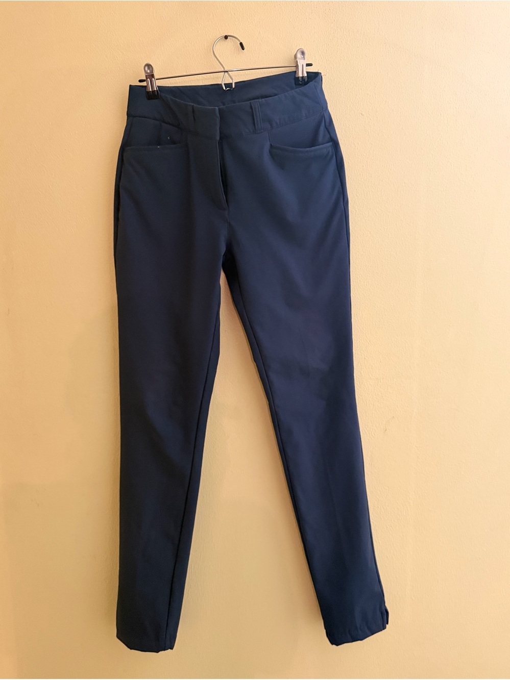 Adidas COLD.RDY Navy Blue Golf Pants Tapered Leg Pockets